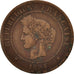 France, Cérès, 5 Centimes, 1894, Paris, VF(20-25), Bronze, KM:821.1