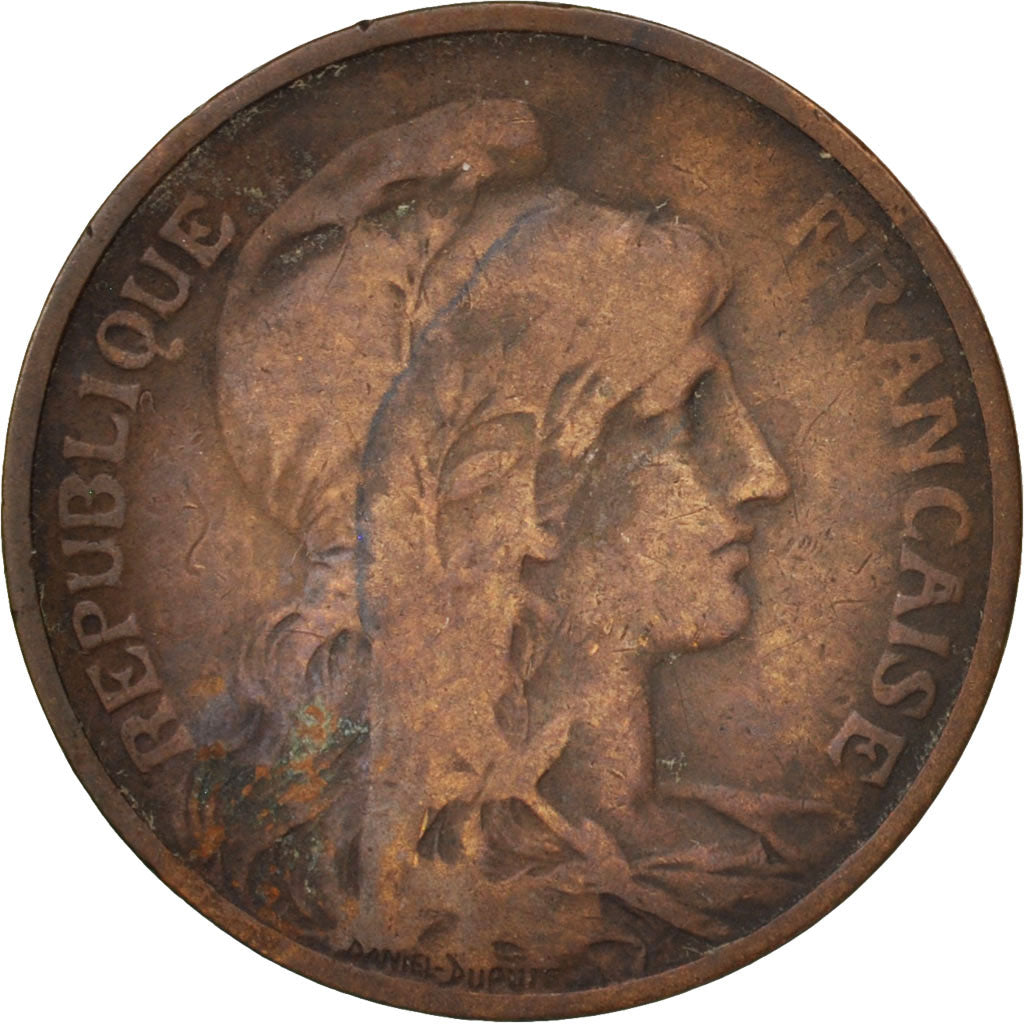 Coin, France, Dupuis, 5 Centimes, 1904, Paris, VF(20-25), Bronze, KM:842