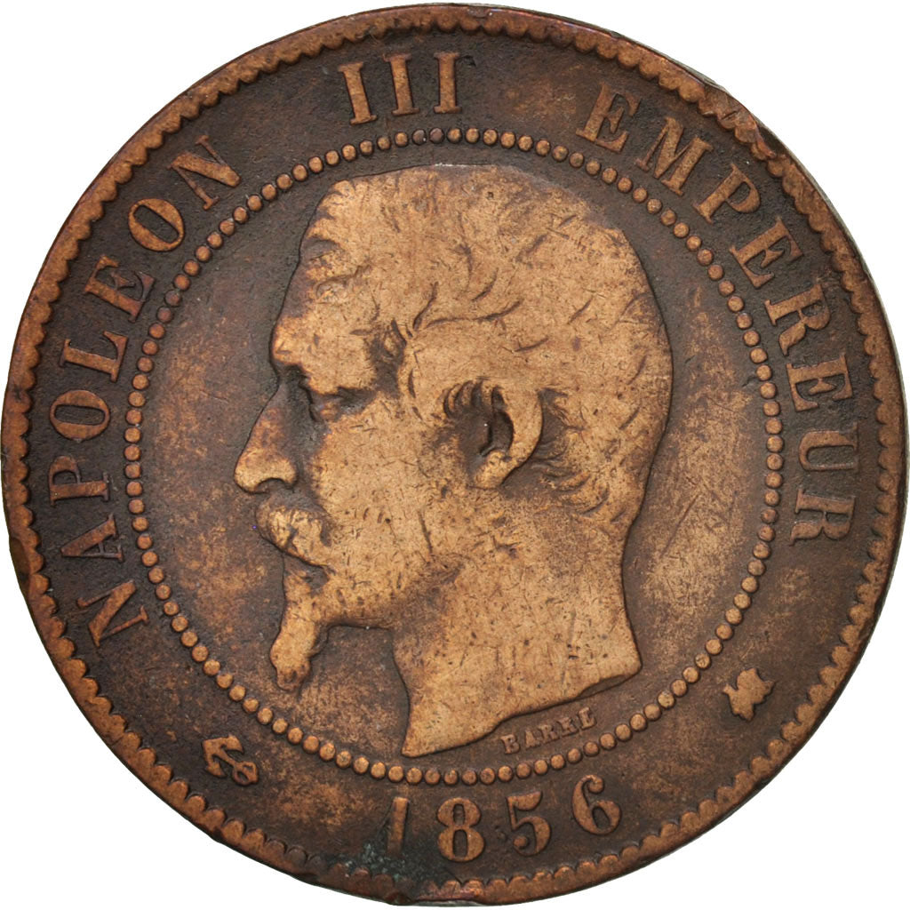 Coin, France, Napoleon III, Napoléon III, 10 Centimes, 1856, Bordeaux