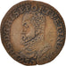 Netherlands, Philippe II, Token, Spanish Netherlands, 1595, AU(50-53), Copper
