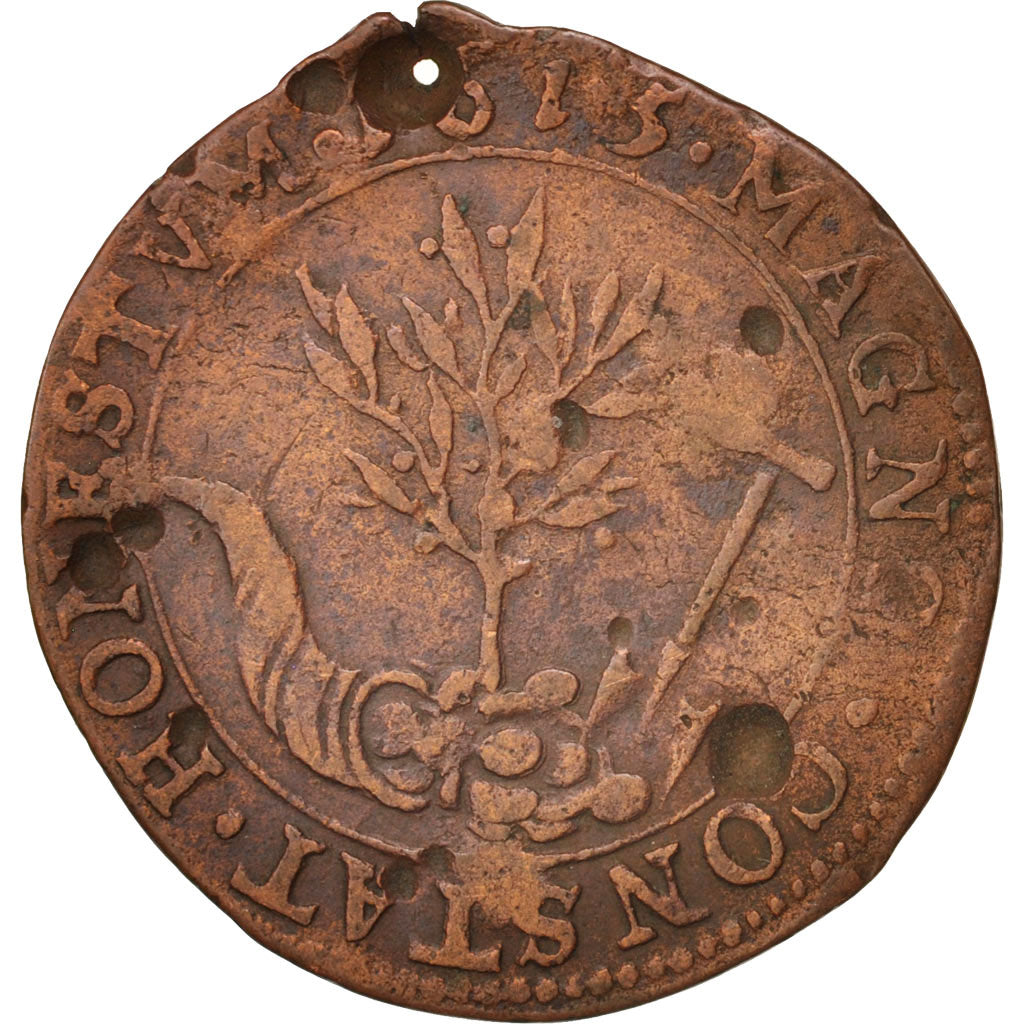 Paesi Bassi, Token, Spanish Netherlands, Brabant, Chambre des Comptes, 1615