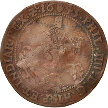 Netherlands, Token, Spanish Netherlands, Philippe IV, Anvers, 1645, VF(20-25)