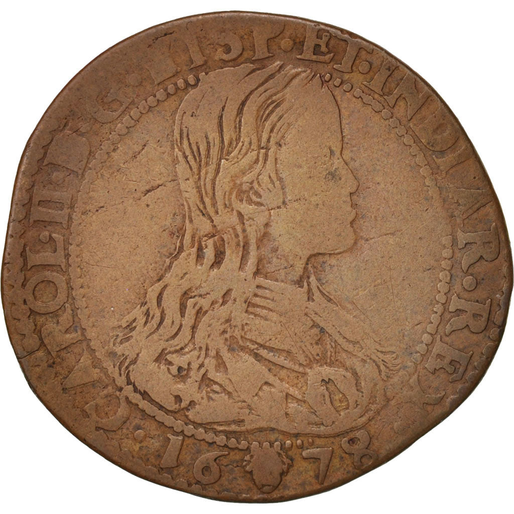 Países Bajos, Token, Spanish Netherlands, Charles II, Bruxelles, Bureau des