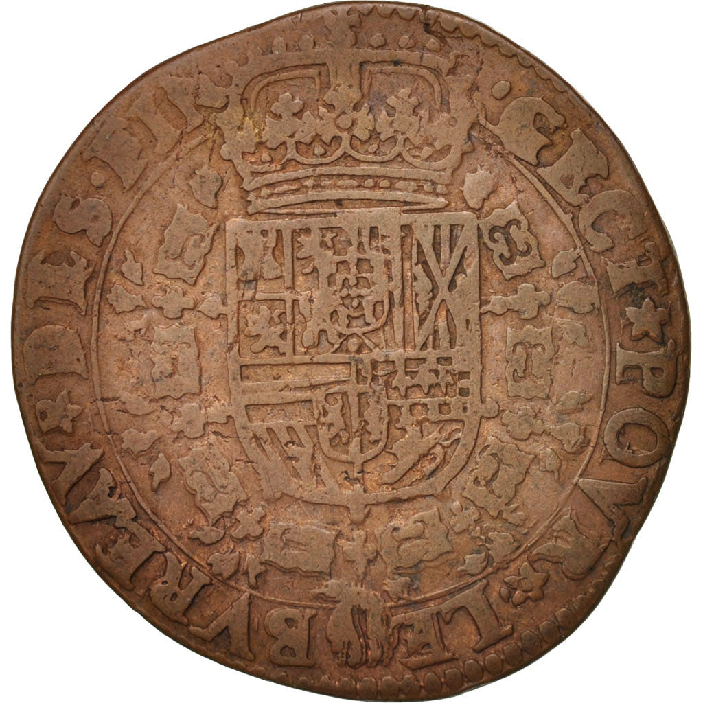 Países Bajos, Token, Spanish Netherlands, Charles II, Bruxelles, Bureau des