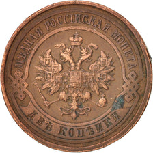 Monnaie, Russie, Nicholas II, 2 Kopeks, 1912, Saint-Petersburg, TB+, Cuivre