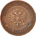 Coin, Russia, Nicholas II, 2 Kopeks, 1912, Saint-Petersburg, VF(30-35), Copper