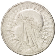 Poland, 10 Zlotych, 1932, Warsaw, EF(40-45), Silver, KM:22