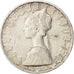 Italy, 500 Lire, 1958, Rome, AU(50-53), Silver, KM:98