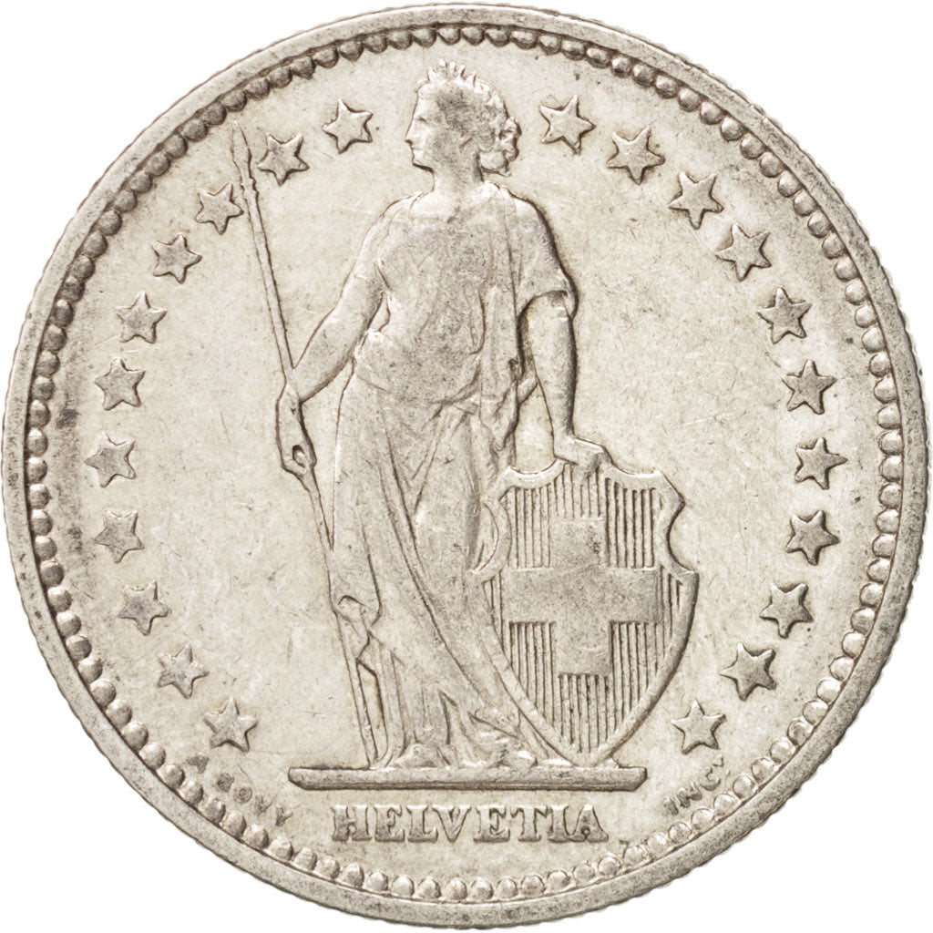 Coin, Switzerland, 2 Francs, 1905, Bern, VF(30-35), Silver, KM:21