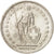Coin, Switzerland, 2 Francs, 1922, Bern, AU(55-58), Silver, KM:21