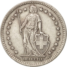 Switzerland, 2 Francs, 1944, Bern, EF(40-45), Silver, KM:21