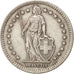 Switzerland, 2 Francs, 1944, Bern, EF(40-45), Silver, KM:21
