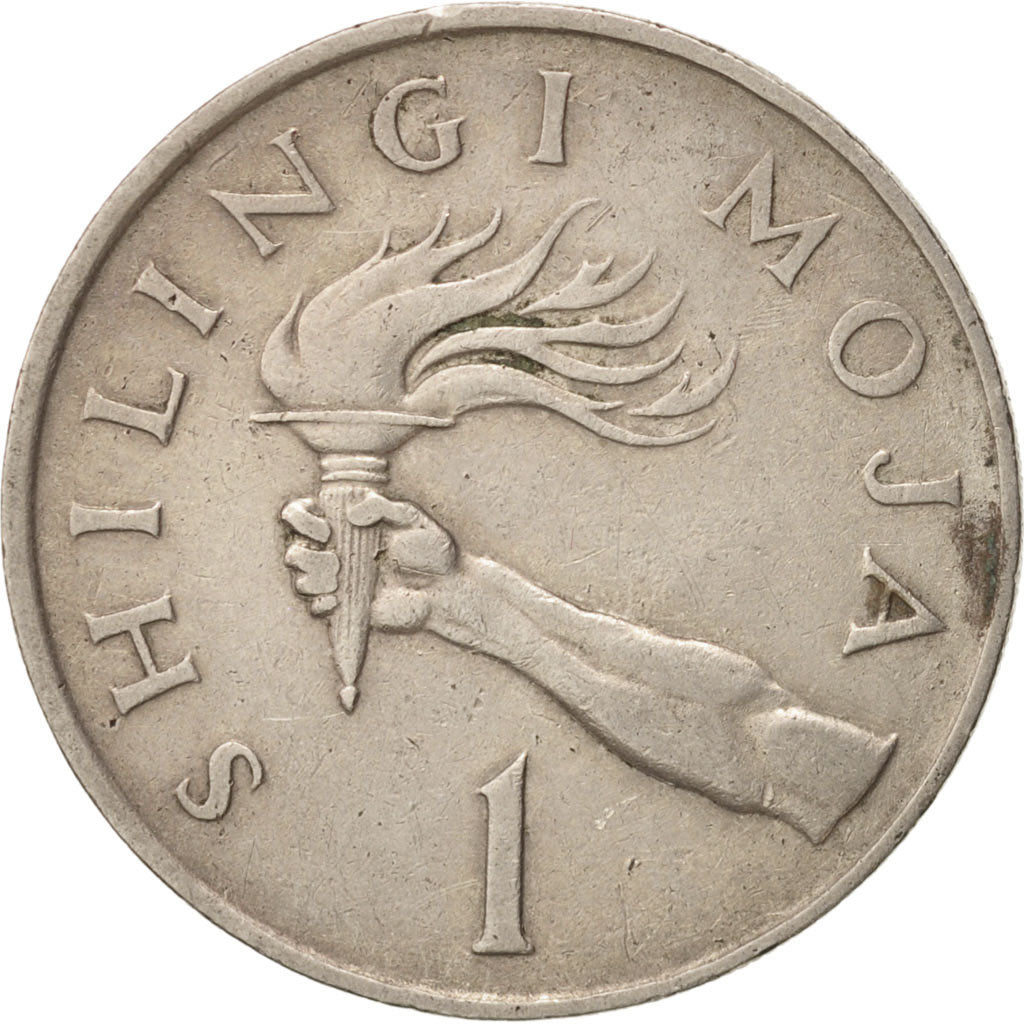 Tanzania, Shilingi, 1981, VF(30-35), Copper-nickel, KM:4