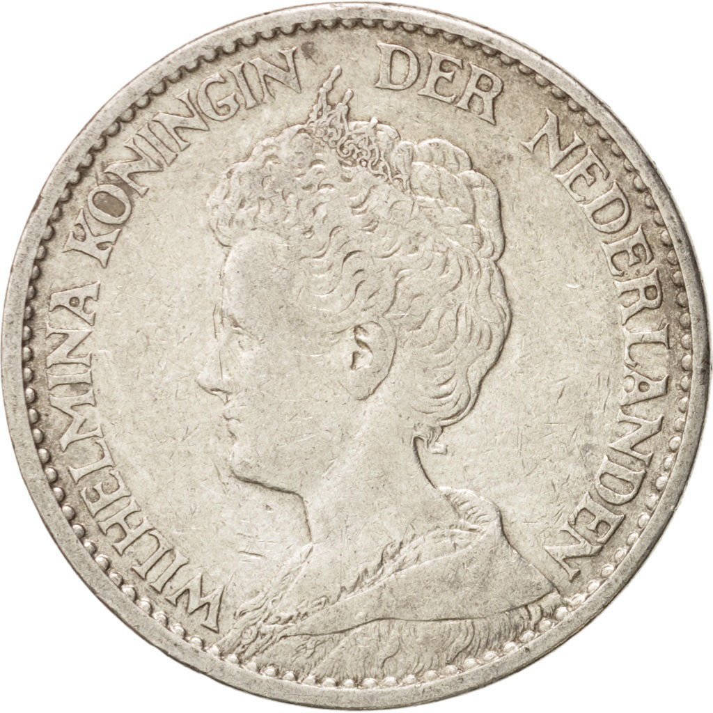 Netherlands, Gulden, 1914, Utrecht, EF(40-45), Silver, KM:148