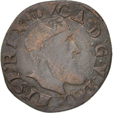 Netherlands, Charles Quint, Brabant, Courte, Anvers, VF(30-35), Copper
