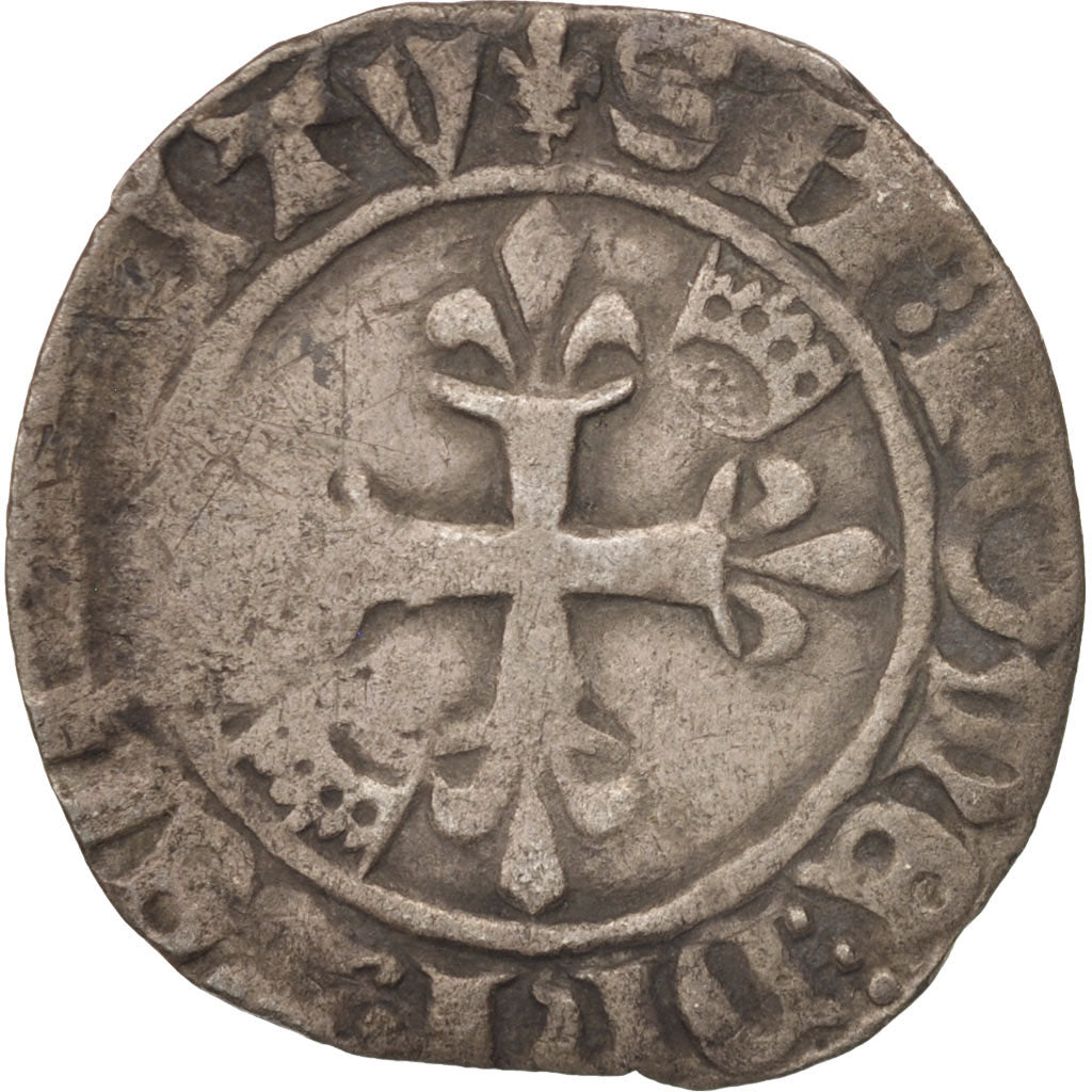 Coin, France, Florette, Tournai, VF(30-35), Billon, Duplessy:387A