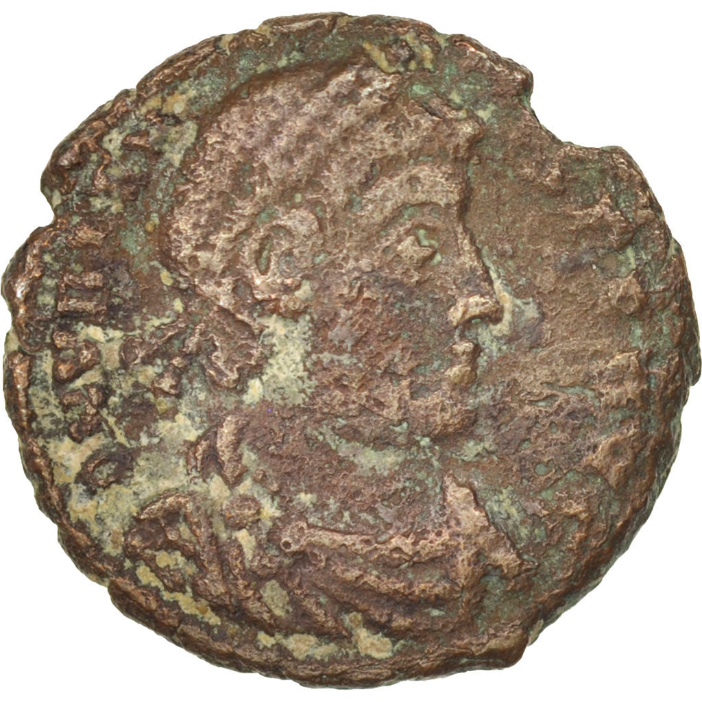 Valentinian I, Nummus, 364, Siscia, F(12-15), Copper, RIC:5a