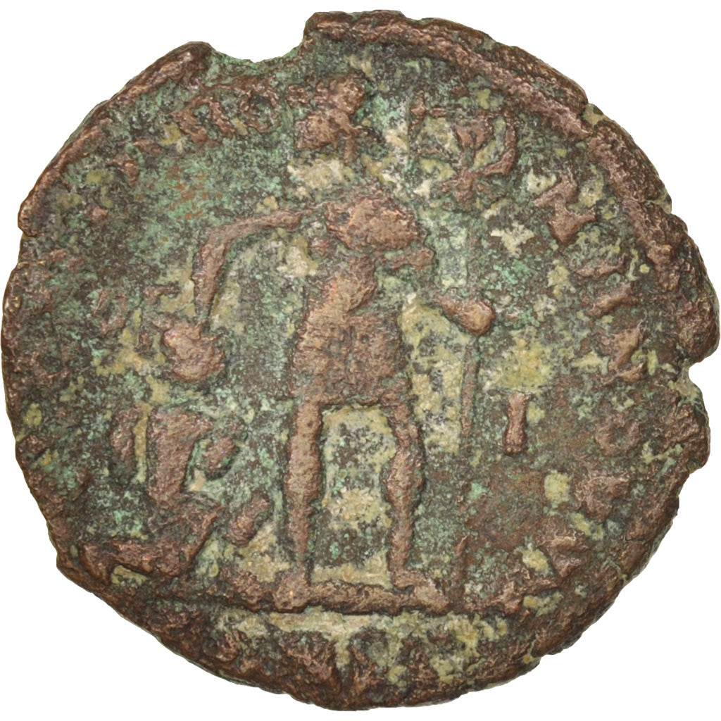 Valentinian I, Nummus, 364, Siscia, F(12-15), Copper, RIC:5a