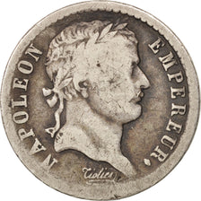 France, Napoleon I, Napoléon I, 1/2 Franc, 1808, Paris, VF(20-25), Silver