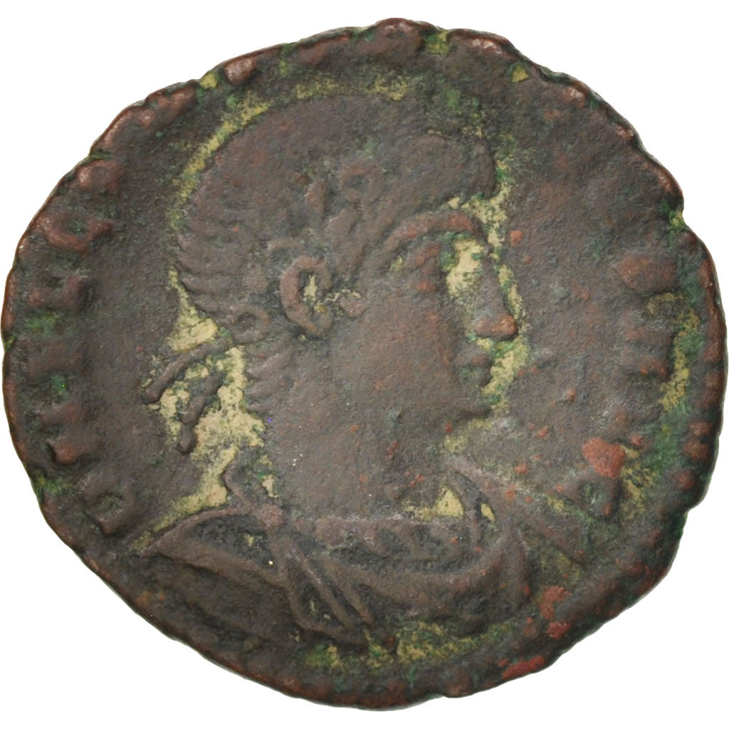 Constantius II, Nummus, Roma, VF(20-25), Copper, RIC:403