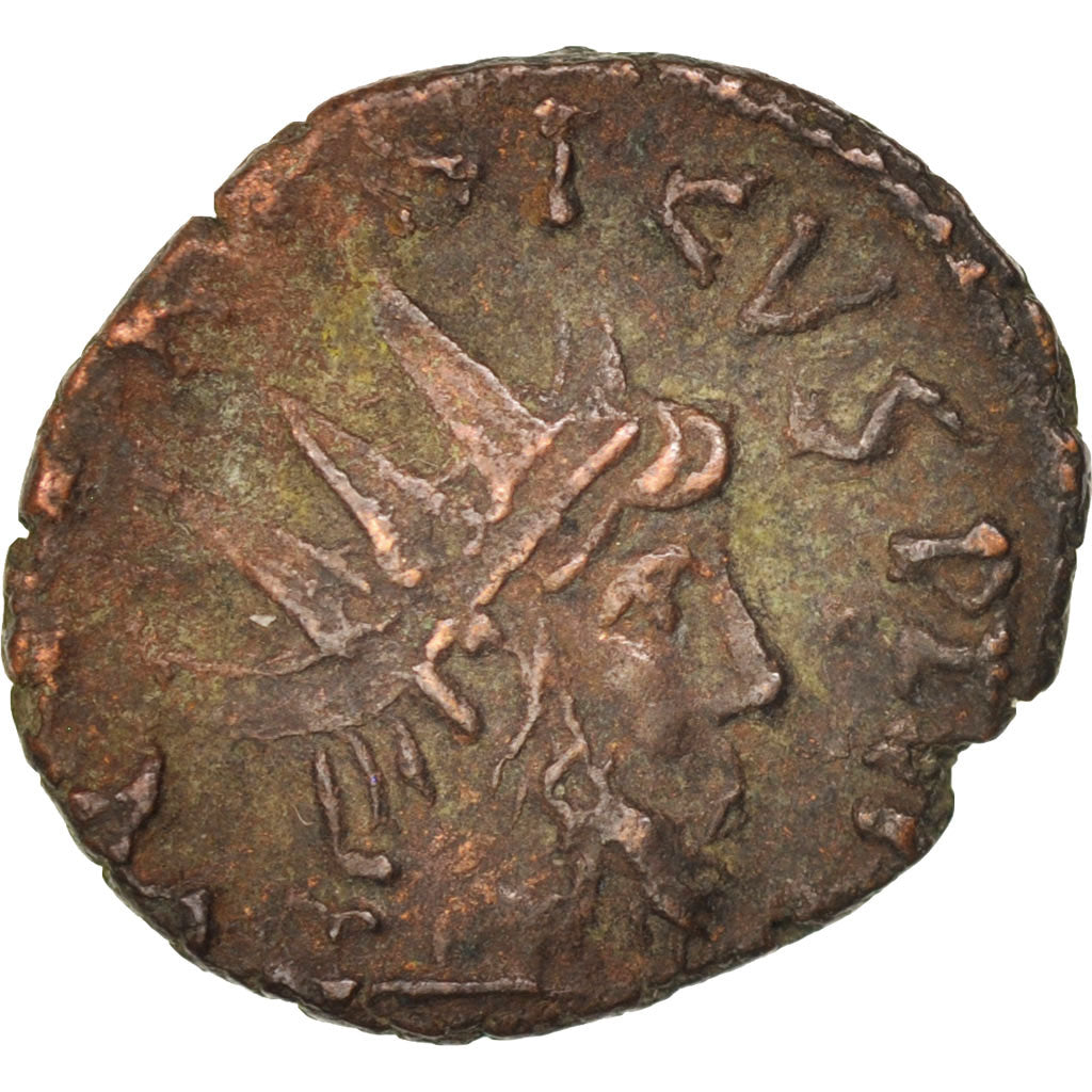 Tetricus I, Antoninianus, Barbaric imitation, VF(30-35), Copper