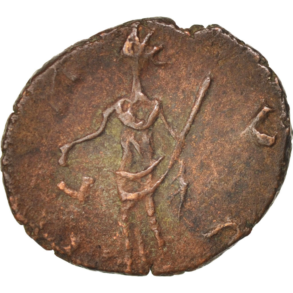Tetricus I, Antoninianus, Barbaric imitation, VF(30-35), Copper