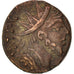 Tetricus I, Antoninianus, Barbaric imitation, VF(30-35), Copper