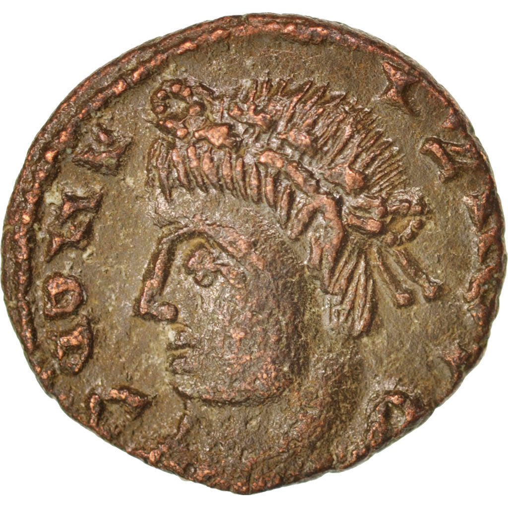 Nummus, Barbaric imitation, EF(40-45), Copper