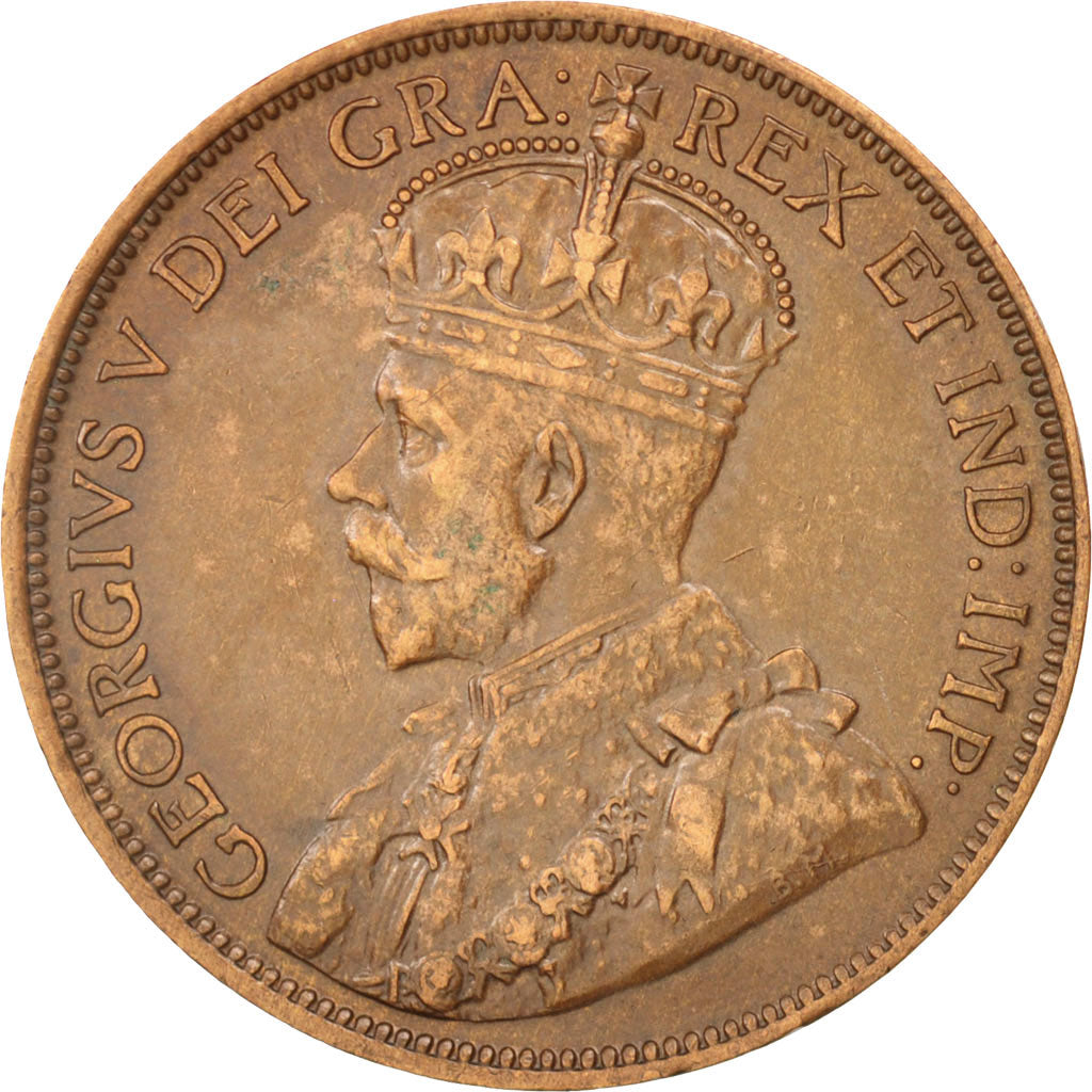 Coin, Canada, George V, Cent, 1919, Royal Canadian Mint, Ottawa, AU(50-53)