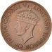 Coin, Ceylon, George VI, Cent, 1942, AU(50-53), Bronze, KM:111a