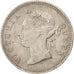 Coin, Straits Settlements, Victoria, 5 Cents, 1900, Heaton, AU(50-53), Silver