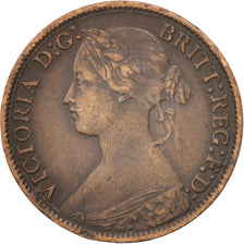 Great Britain, Victoria, Farthing, 1873, VF(30-35), Bronze, KM:747.2