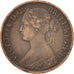 Great Britain, Victoria, Farthing, 1873, VF(30-35), Bronze, KM:747.2