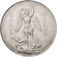 France, Medal, Galeries Rémoises, Saint-Michel, Business & industry, 1923