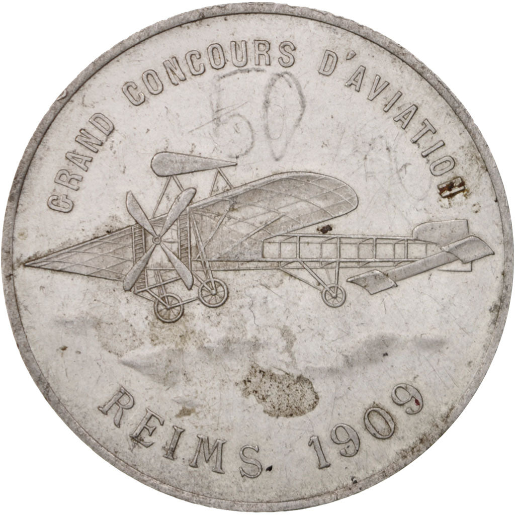 Frankrijk, Medal, Galeries Rémoises, Grand concours d'Aviation de Reims de