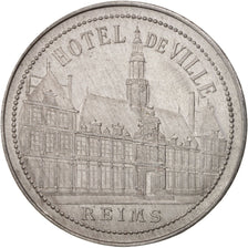France, Medal, Galeries Rémoises, Hôtel de Ville, Business & industry, 1923