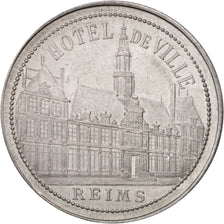 France, Medal, Galeries Rémoises, Hôtel de Ville, Business & industry, 1923