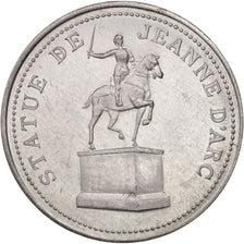 France, Medal, Galeries Rémoises, Jeanne of Arc statue, Business & industry