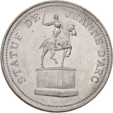 France, Medal, Galeries Rémoises, Jeanne of Arc statue, Business & industry