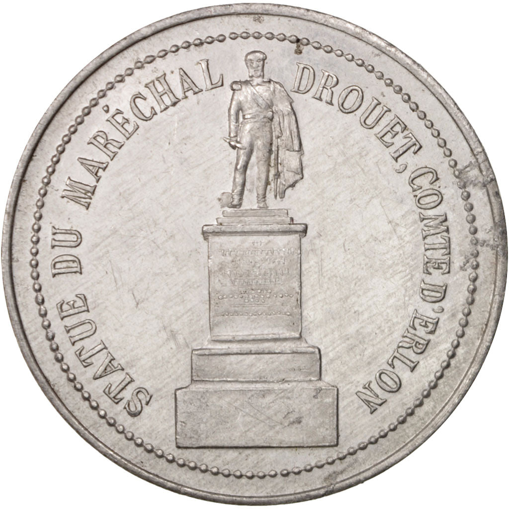 France, Medal, Galeries Rémoises, Maréchal Drouet Statue, Business & industry