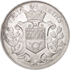 Francia, Medal, Galeries Rémoises, Ville de Reims, Business & industry, 1923