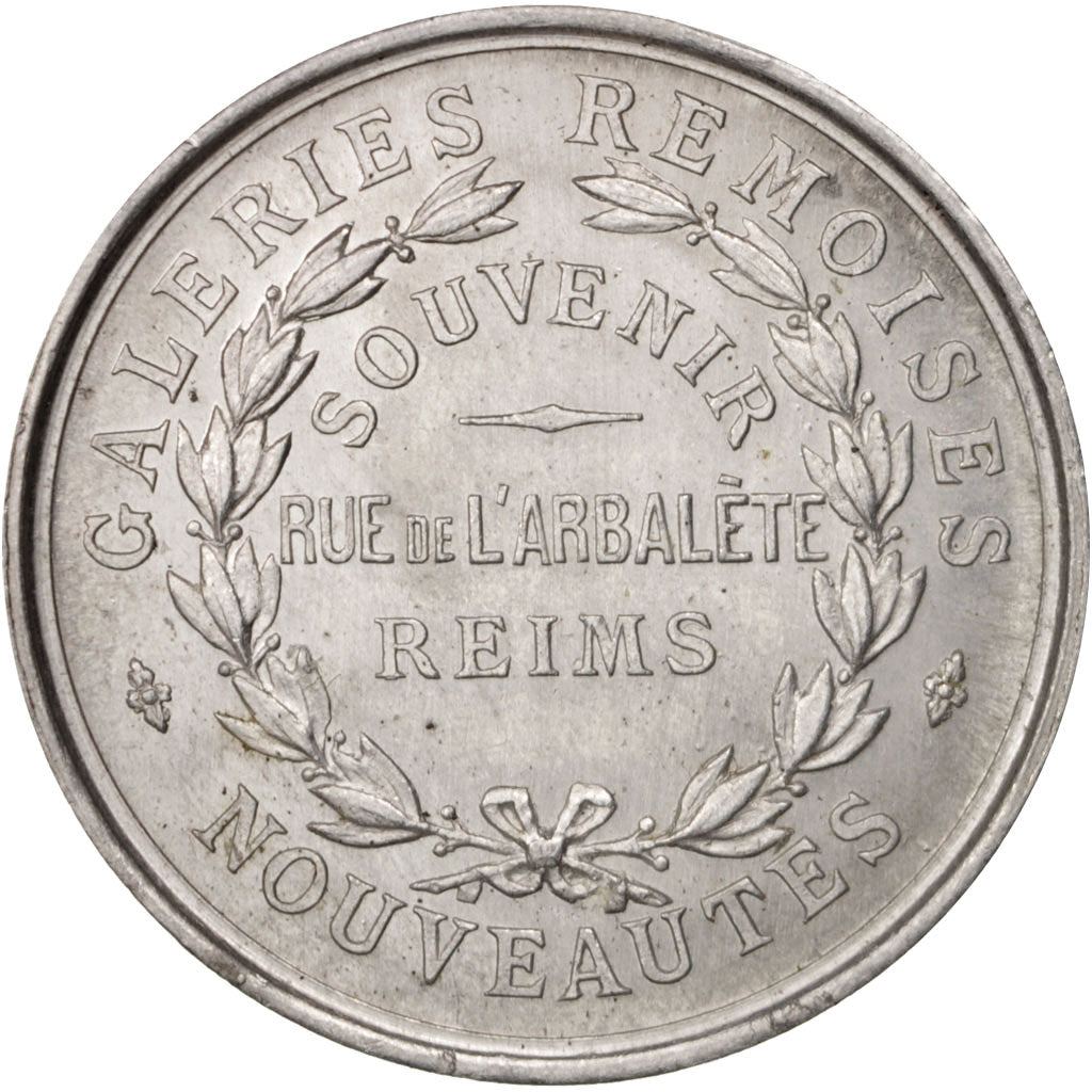Frankreich, Medal, Galeries Rémoises, Christophe Colomb, Business & industry