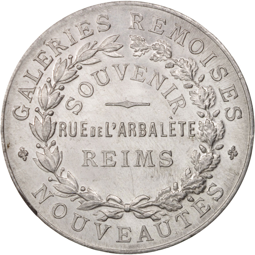 Frankrijk, Medal, Galeries Rémoises, Église Saint-Maurice, Business &
