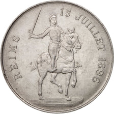 France, Medal, Galeries Rémoises, Statue de Jeanne d'Arc, Business & industry