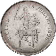 France, Medal, Galeries Rémoises, Statue de Jeanne d'Arc, Business & industry
