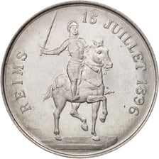 France, Medal, Galeries Rémoises, Statue de Jeanne d'Arc, Business & industry