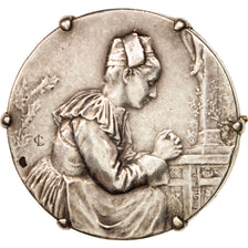 France, Medal, Prieuse bretonne, Religions & beliefs, XIXth Century, Coudray