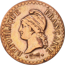 France, Dupré, Centime, 1849, Paris, EF(40-45), Bronze, KM:754, Gadoury:84