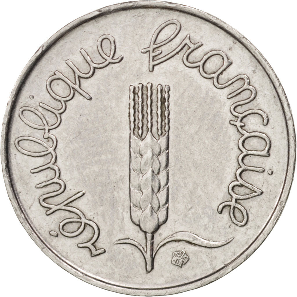 Moneta, Francia, Épi, Centime, 1963, Paris, BB+, Acciaio inossidabile, KM:928