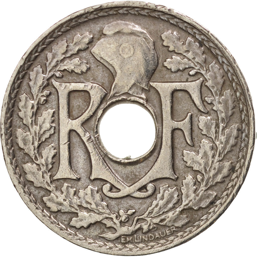 Moneta, Francia, Lindauer, 5 Centimes, 1931, Paris, BB, Rame-nichel, KM:875
